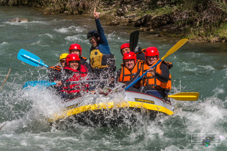 photo raft rafting verdon